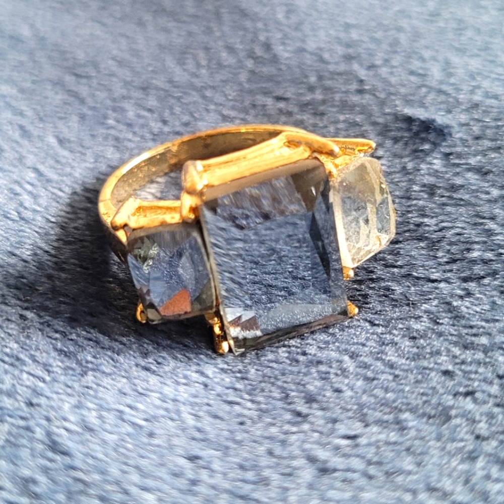 Forever 21 Blue Stone Ring, Size 8